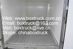Channel aluminium floor frigo truck body